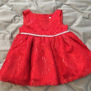 Red sparkly dress- NWT